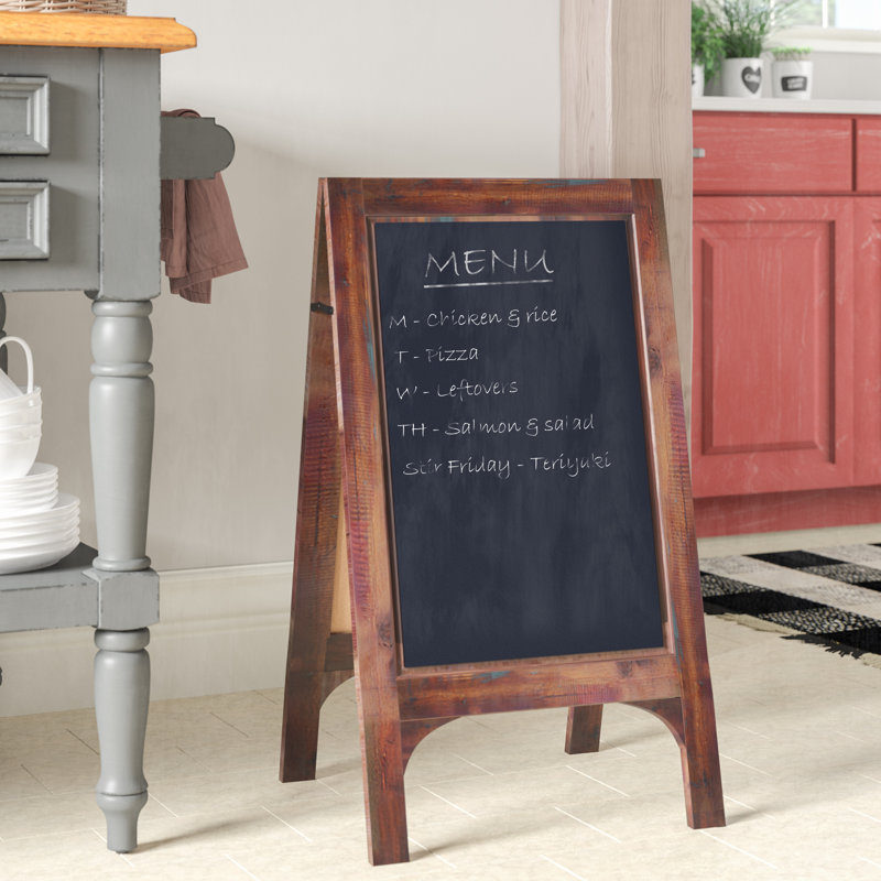 Laurel Foundry Modern Farmhouse Free Standing Chalkboard & Reviews